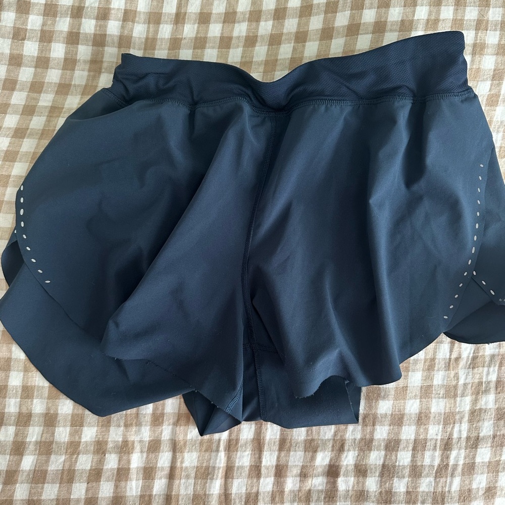 Lululemon Athletica Dark Blue Athletic Shorts